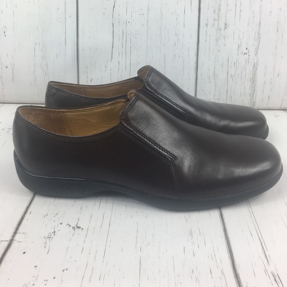 Polo Ralph Lauren Leather Plain Toe Slip On Shoes - Picture 2 of 6